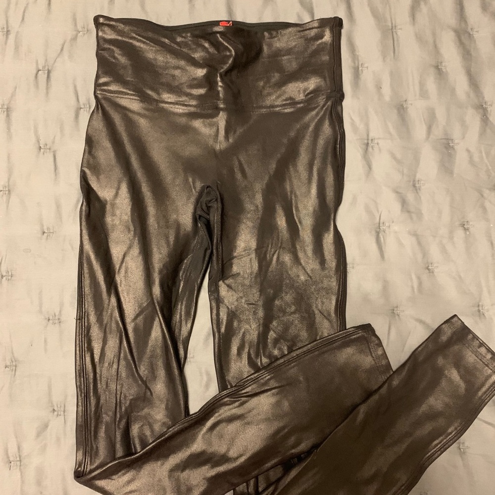 Spanx Faux Leather Leggings